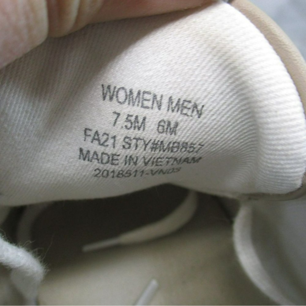 Madewell Shoes Womens Size 7.5 Tan Lace Up Kickoff Trainer Sneakers - Picture 11 of 12